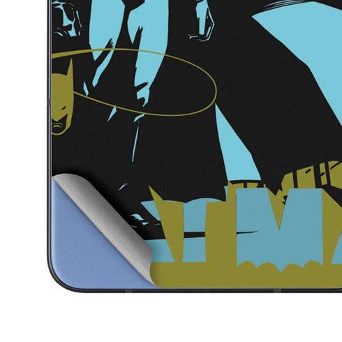 DC Comics Batman Poster Abstract Galaxy Z Fold5 5G Skin